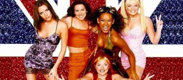 Comeback der 90er Jahre Erfolgsband Spice Girls.