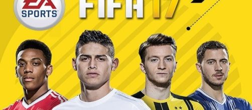 La copertina del videogioco Fifa 17
