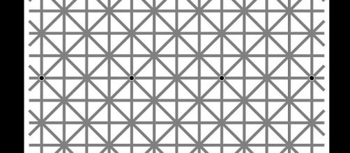 Douze points noirs sont répartis sur cette image. Combien en percevez-vous ?