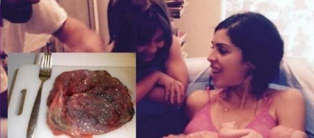 Bela Gil revela que comeu a própria placenta. Bela Gil revela que comeu a própria placenta.