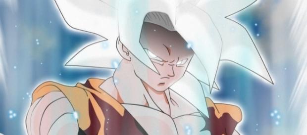 Goku en Super Saiyajin White o Super Saiyajin Divine Blanc Goku en Super Saiyajin White o Super Saiyajin Divine Blanc