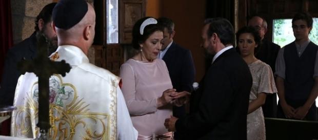 Il Segreto: il matrimonio di Francisca e Raimundo Il Segreto: il matrimonio di Francisca e Raimundo