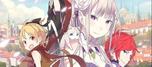 Ilustración de la novela ligera de Re:Zero Ilustración de la novela ligera de Re:Zero