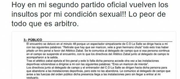 Imagen del Tweet publicado por el afectado en el que se observa la denuncia. Imagen del Tweet publicado por el afectado en el que se observa la denuncia.