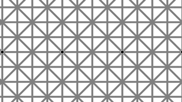 Douze points noirs sont répartis sur cette image. Combien en percevez-vous ?