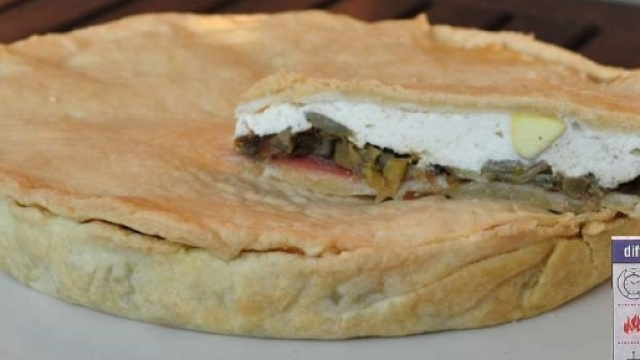 torta pasqualina ai carciofi e ricotta