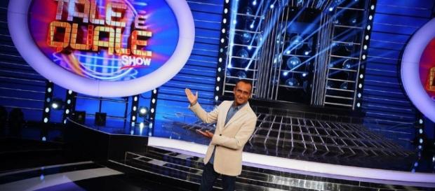 Carlo Conti conduttore di Tale e quale show Carlo Conti conduttore di Tale e quale show