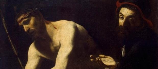 "Cristo e Caifa", Battistello, 1615 ca. "Cristo e Caifa", Battistello, 1615 ca.