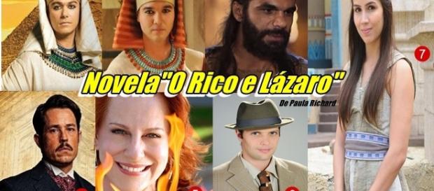 Novos nomes são divulgados para o elenco de "O Rico e Lázaro" Novos nomes são divulgados para o elenco de "O Rico e Lázaro"