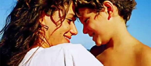 Rosy Abate e il figlio Leonardino Rosy Abate e il figlio Leonardino