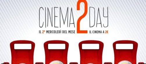 Cinema 2Day: cinema ogni secondo mercoledì del mese a 2 euro