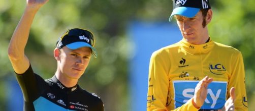 Froome e Wiggins sul podio del Tour 2012