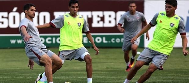 Flu está pronto para encarar a Chapecoense (Foto: Nelson Perez/Divulgação FFC) Flu está pronto para encarar a Chapecoense (Foto: Nelson Perez/Divulgação FFC)