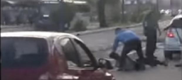 Momento após disparos de tiro em Salvador Momento após disparos de tiro em Salvador