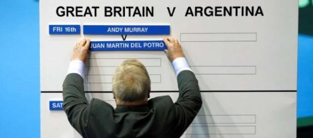 Murray-Del Potro, el primer partido del viernes Murray-Del Potro, el primer partido del viernes
