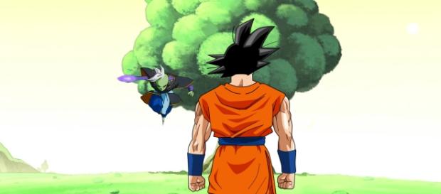 Segundo combate de Zamasu y Goku Segundo combate de Zamasu y Goku