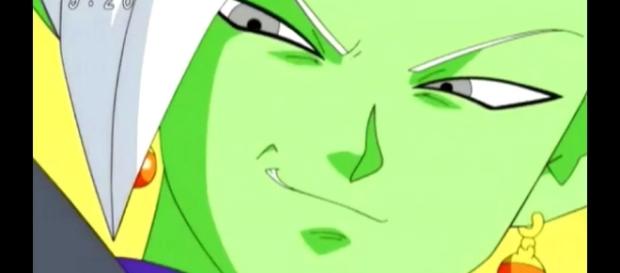 Zamasu a punto de matar a su maestro Gowasu Zamasu a punto de matar a su maestro Gowasu