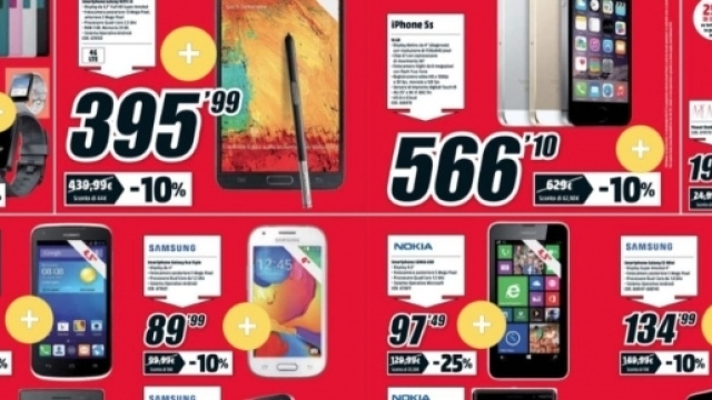Volantino Mediaworld ed Unieuro settembre 2016
