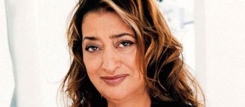 volto di Zaha Hadid in una foto