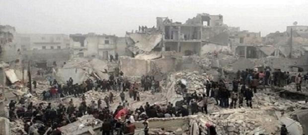 Guerra de exterminio desarrollada en Siria Guerra de exterminio desarrollada en Siria