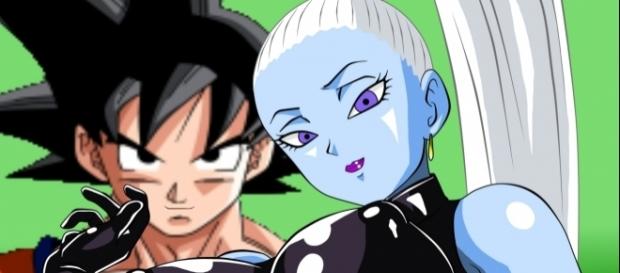 Vados y Son goku , seria un entrenamiento antes nunca Visto. Vados y Son goku , seria un entrenamiento antes nunca Visto.