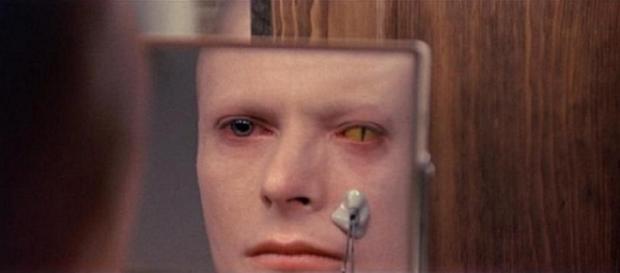 Bowie starred in 'The Man Who Fell To Earth' in 1976 Bowie starred in 'The Man Who Fell To Earth' in 1976