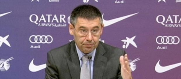Presidente do Barcelona, Joseph Maria Bartomeu. Presidente do Barcelona, Joseph Maria Bartomeu.