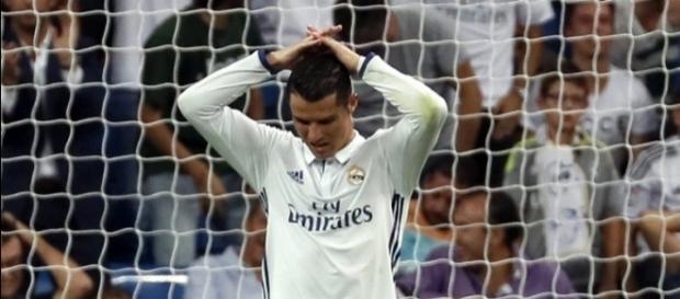Cristiano Ronaldo se desespera ante el Villarreal Cristiano Ronaldo se desespera ante el Villarreal