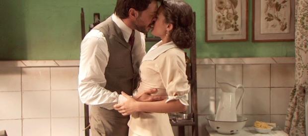 Il Segreto anticipazioni, il primo bacio di Sol e Lucas Il Segreto anticipazioni, il primo bacio di Sol e Lucas