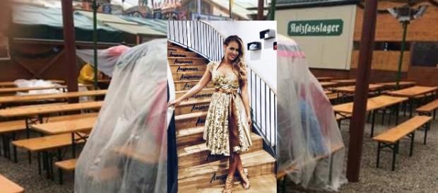 Jessica Paszka hat Spaß auf den Wiesn - der Rest bleibt weg! Jessica Paszka hat Spaß auf den Wiesn - der Rest bleibt weg!