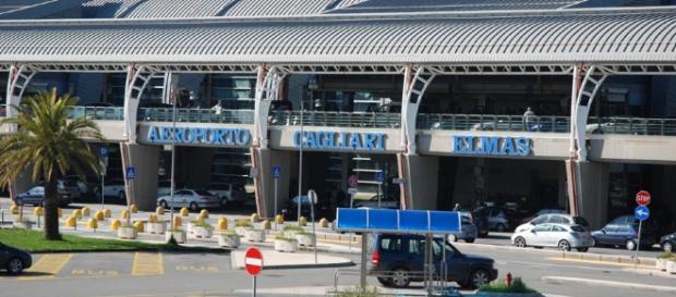 Una veduta dell'aeroporto di Cagliari-Elmas Una veduta dell'aeroporto di Cagliari-Elmas