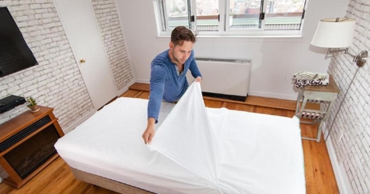 Disposable sheets are being used on beds since they were seen on 'Shark