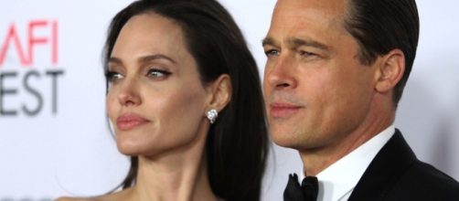 Gli attori Angelina Jolie e Brad Pitt