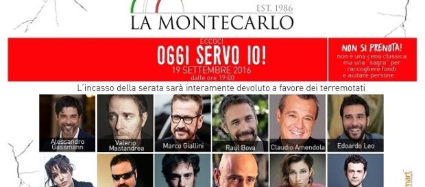 Oggi servo io! Attori e registi camerieri per un giorno Oggi servo io! Attori e registi camerieri per un giorno