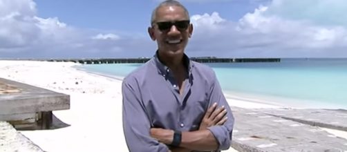 Obama visits Midway Atoll, brings fresh attention to climate change. YouTube - AP (Screencap)