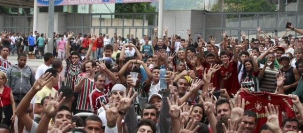 Fluminense espera presença maciça da torcida contra o Figueirense (Foto: Jornal O Globo) Fluminense espera presença maciça da torcida contra o Figueirense (Foto: Jornal O Globo)
