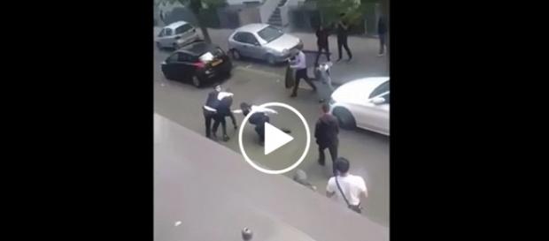Imigrant stawiał opór przy zatrzymaniu. Imigrant stawiał opór przy zatrzymaniu.