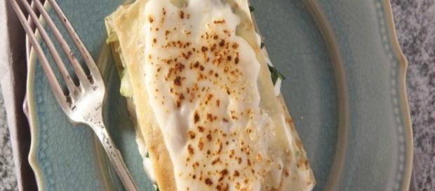 Lasagna Con Crema di fontina, deliziosa! Lasagna Con Crema di fontina, deliziosa!