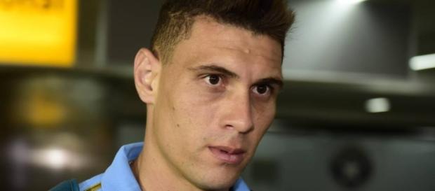 Moisés, meio-campista do Palmeiras Moisés, meio-campista do Palmeiras