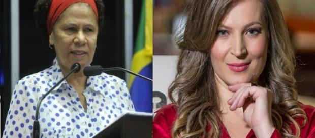 Senadora petista sofre agressão verbal de jornalista Senadora petista sofre agressão verbal de jornalista