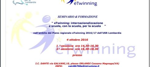 seminari gratuiti di formazione Etwinning