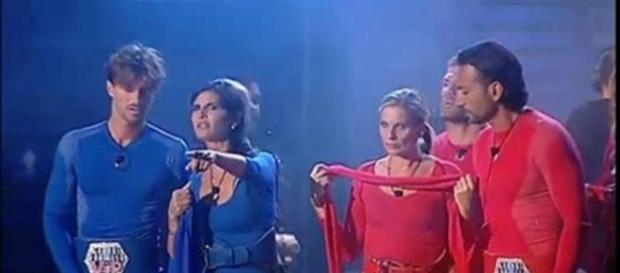 Da sinistra Andrea Damante, Pamela Prati, Laura Freddi e Costantino Da sinistra Andrea Damante, Pamela Prati, Laura Freddi e Costantino