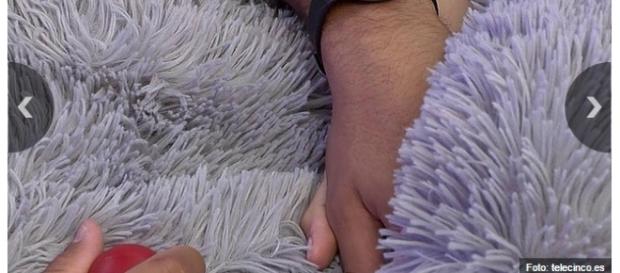 Pol y Adara bajo las sábanas de GH 17. Pol y Adara bajo las sábanas de GH 17.