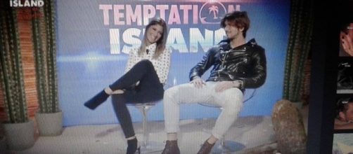 Andrea Damante e Giorgia Lucini a Temptation Island