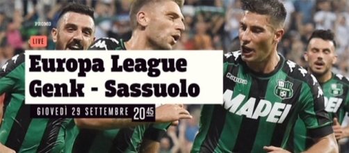 Genk-Sassuolo nella 2ª giornata di Europa League