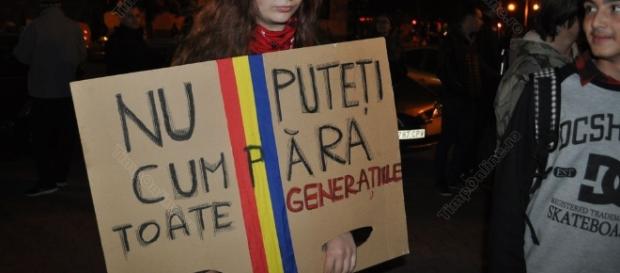 Generaţia Facebook, în stradă. Mesajul tinerilor pentru clasa politică Generaţia Facebook, în stradă. Mesajul tinerilor pentru clasa politică