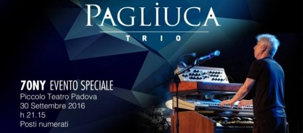 La locandina ufficiale del "70NY Evento Speciale - Pagliuca Trio" La locandina ufficiale del "70NY Evento Speciale - Pagliuca Trio"