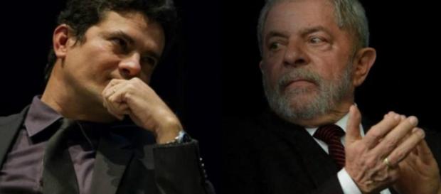 Sérgio Moro e Lula - Foto/Montagem Sérgio Moro e Lula - Foto/Montagem