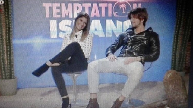 Andrea Damante e Giorgia Lucini a Temptation Island