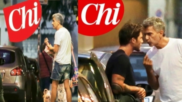 Gossip: lite per strada tra Stefano De Martino ed il padre di Belen Rodriguez.